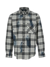 MA QUAD BLEACH FLANNEL