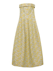 Octavia strapless gown