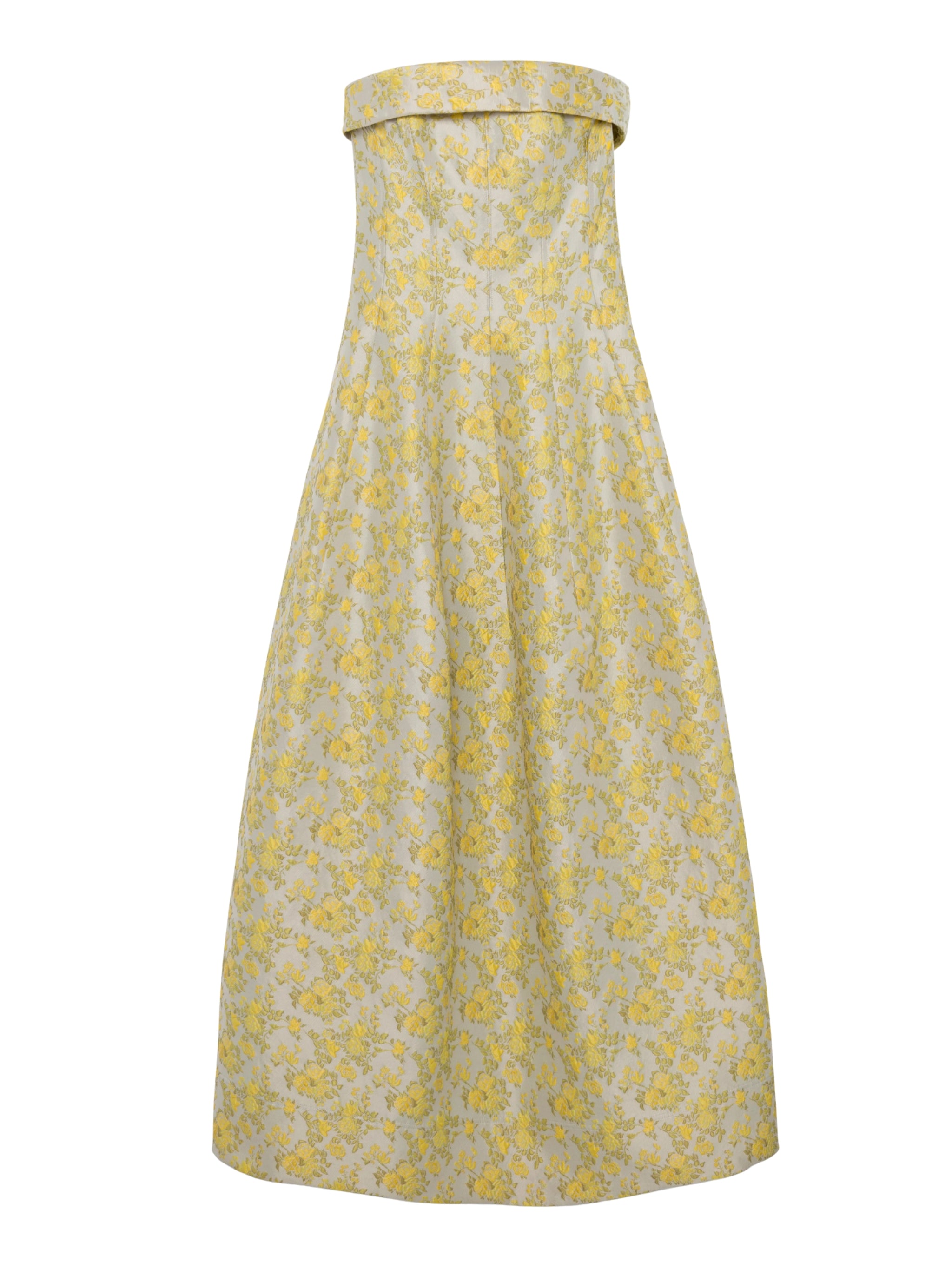 Octavia strapless gown