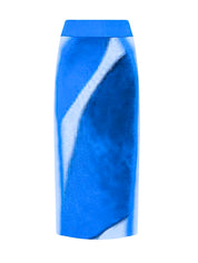 SOPHIE CHERRY PRINT MIDI SKIRT