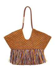Goldentime Medium Fringe Tote