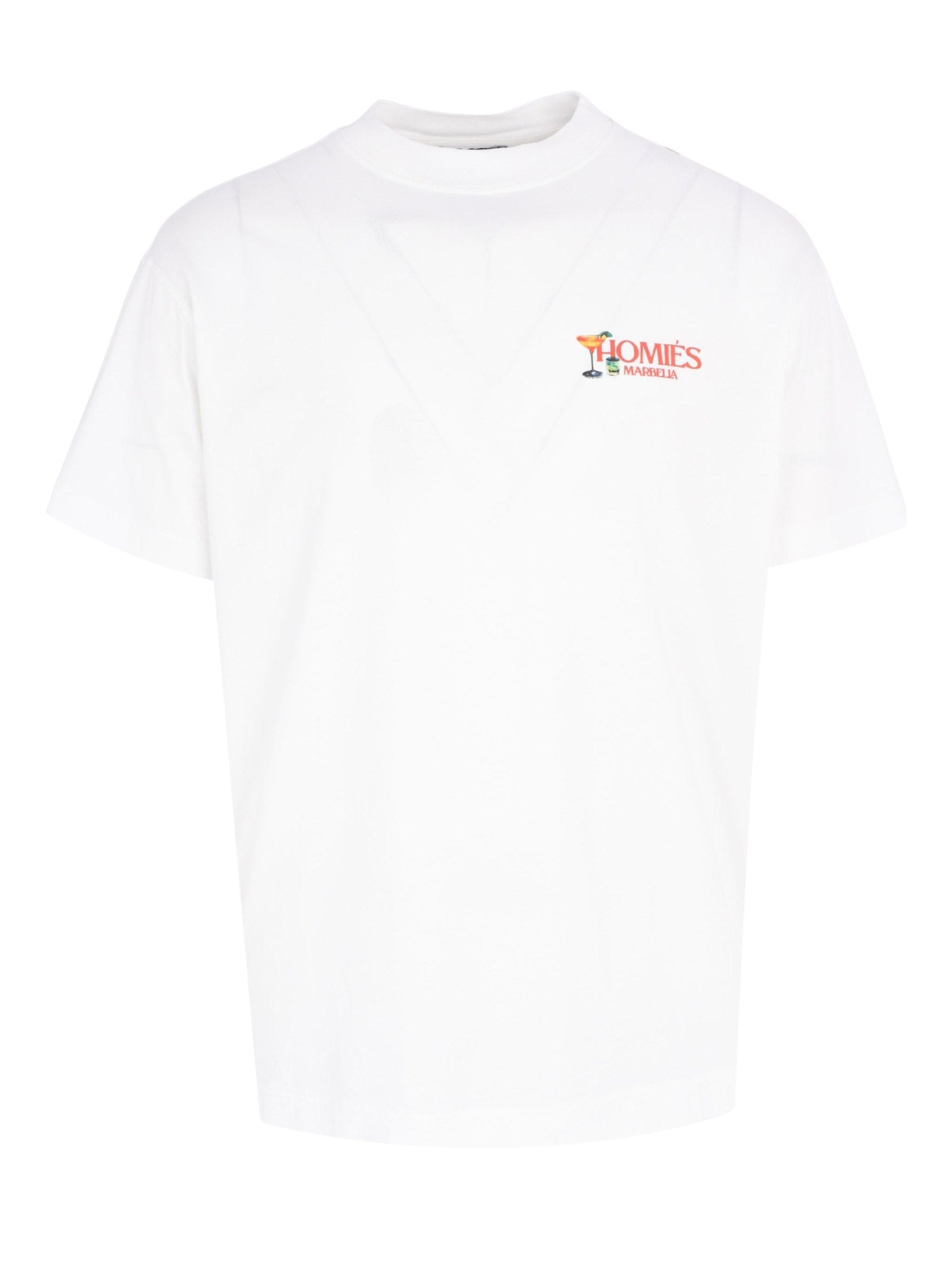 Midnight relfection t-shirt vintage white