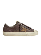 Women's V-Star in brown nubuck with tobacco-colored suede star