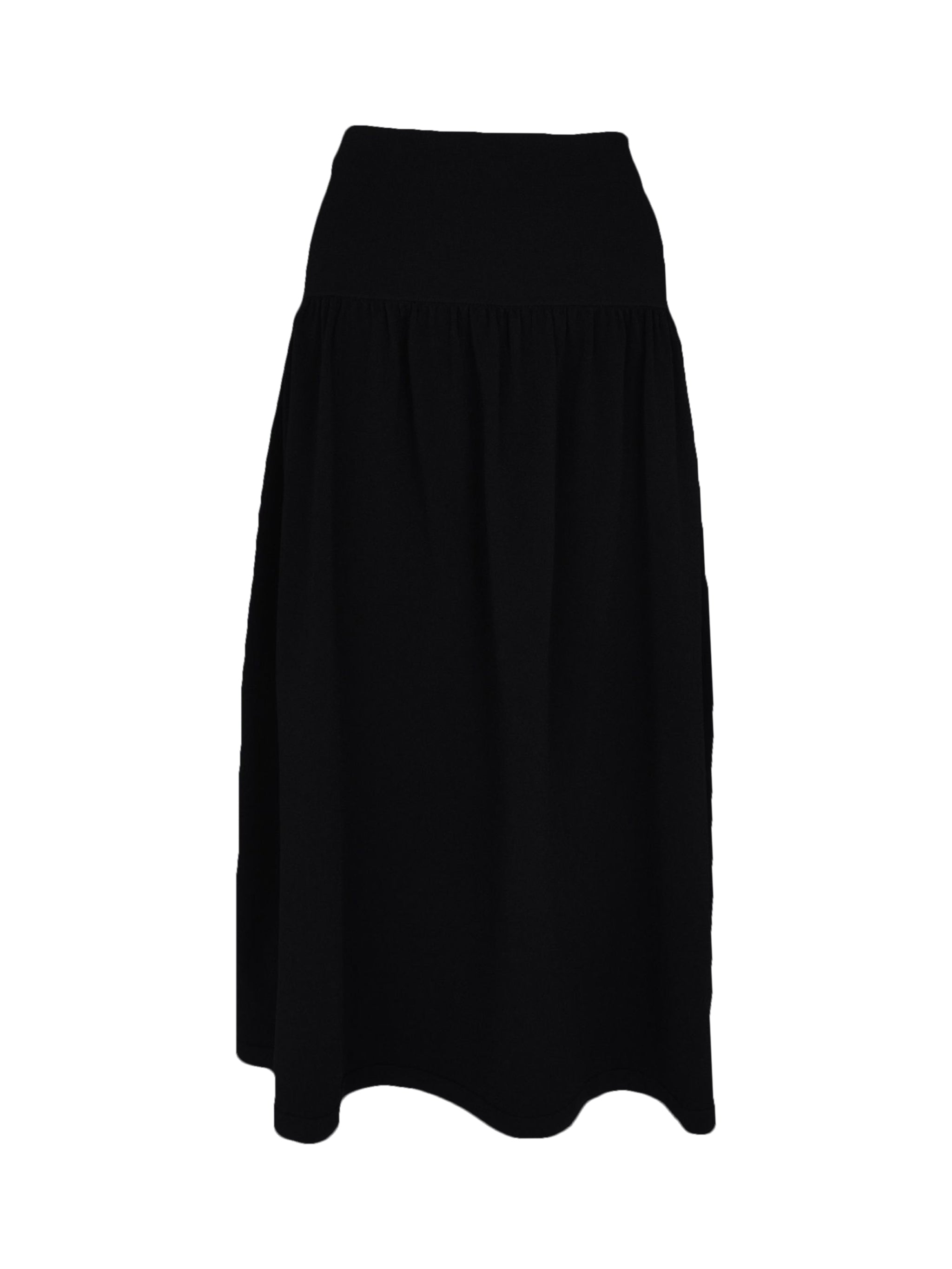 COMPACT DROP WAIST SKIRT