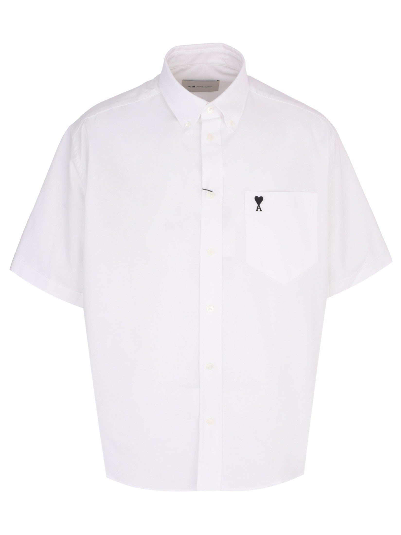 Ami De Coeur embroidered boxy shirt