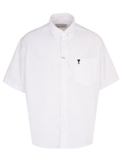 Ami De Coeur embroidered boxy shirt