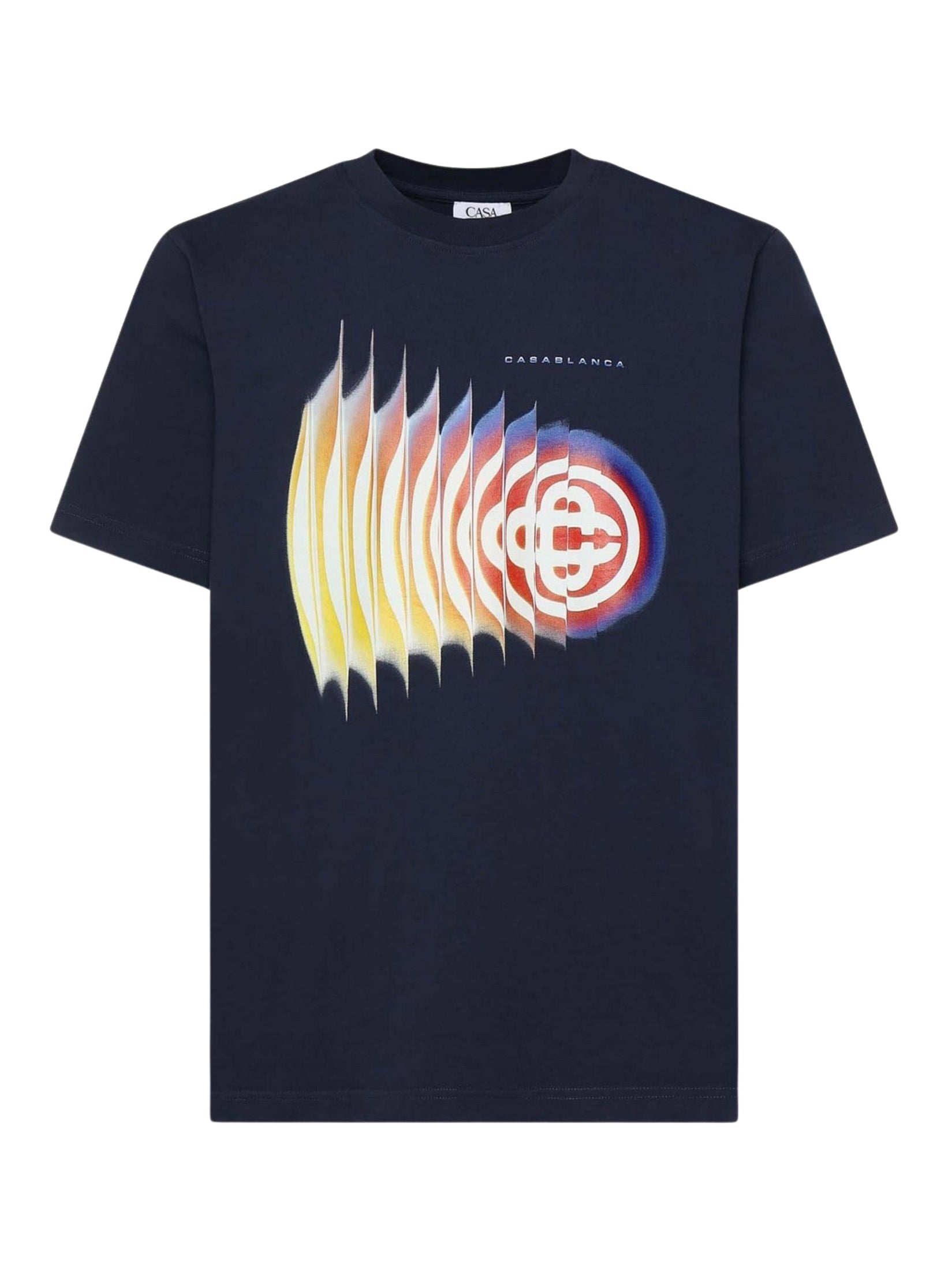 Navy Shockwave Short Sleeve T‑Shirt
