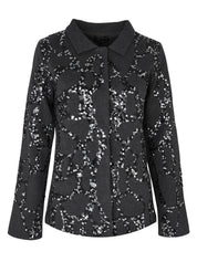 The sequin shirt