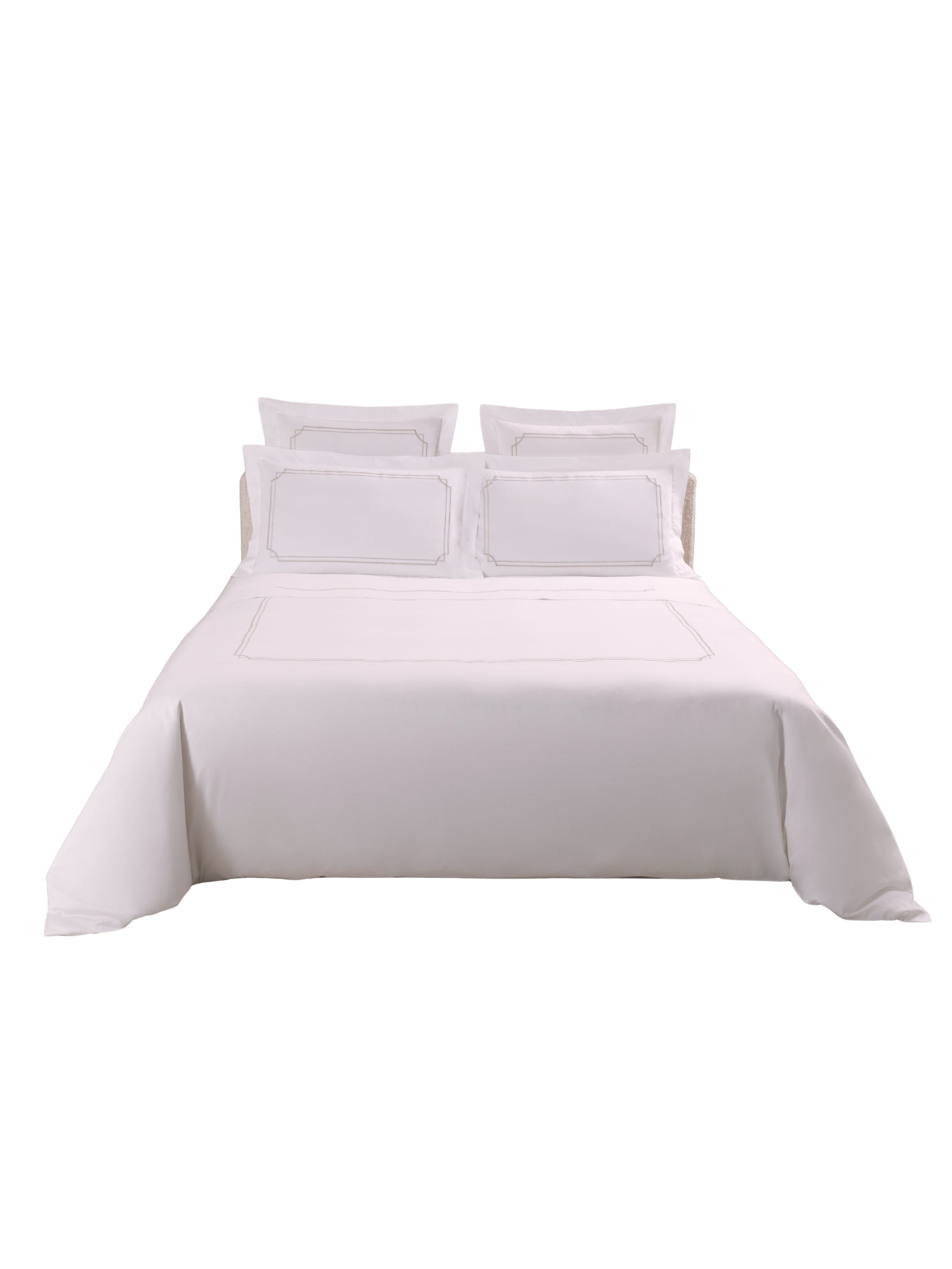 Layering embroidery duvet cover