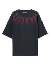 Big neck logo loose t-shirt