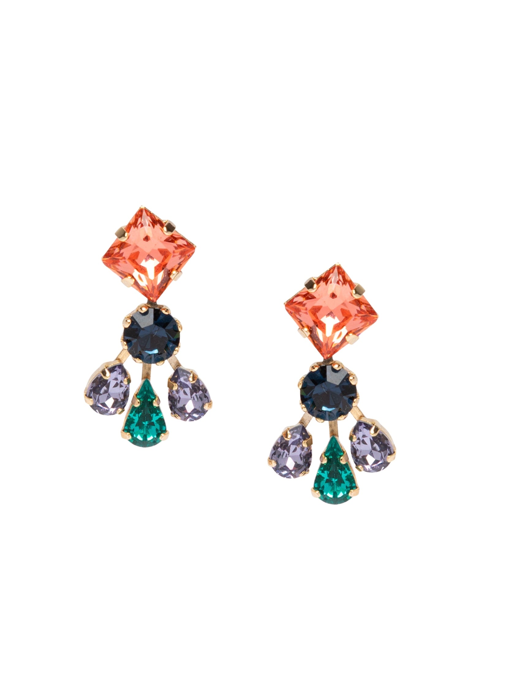 Buganville long earrings