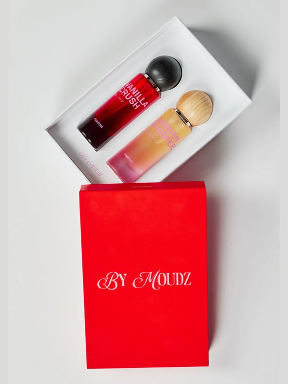 The traveler set (vc+gw) by moudz eau de parfum 30+30ml