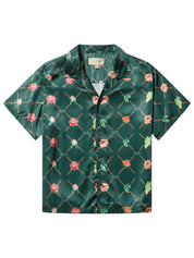 FRUIT MONOGRAM CUBAN SHIRT
