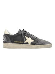 Ballstar nabuk upper suede toe and spur leather star and heel