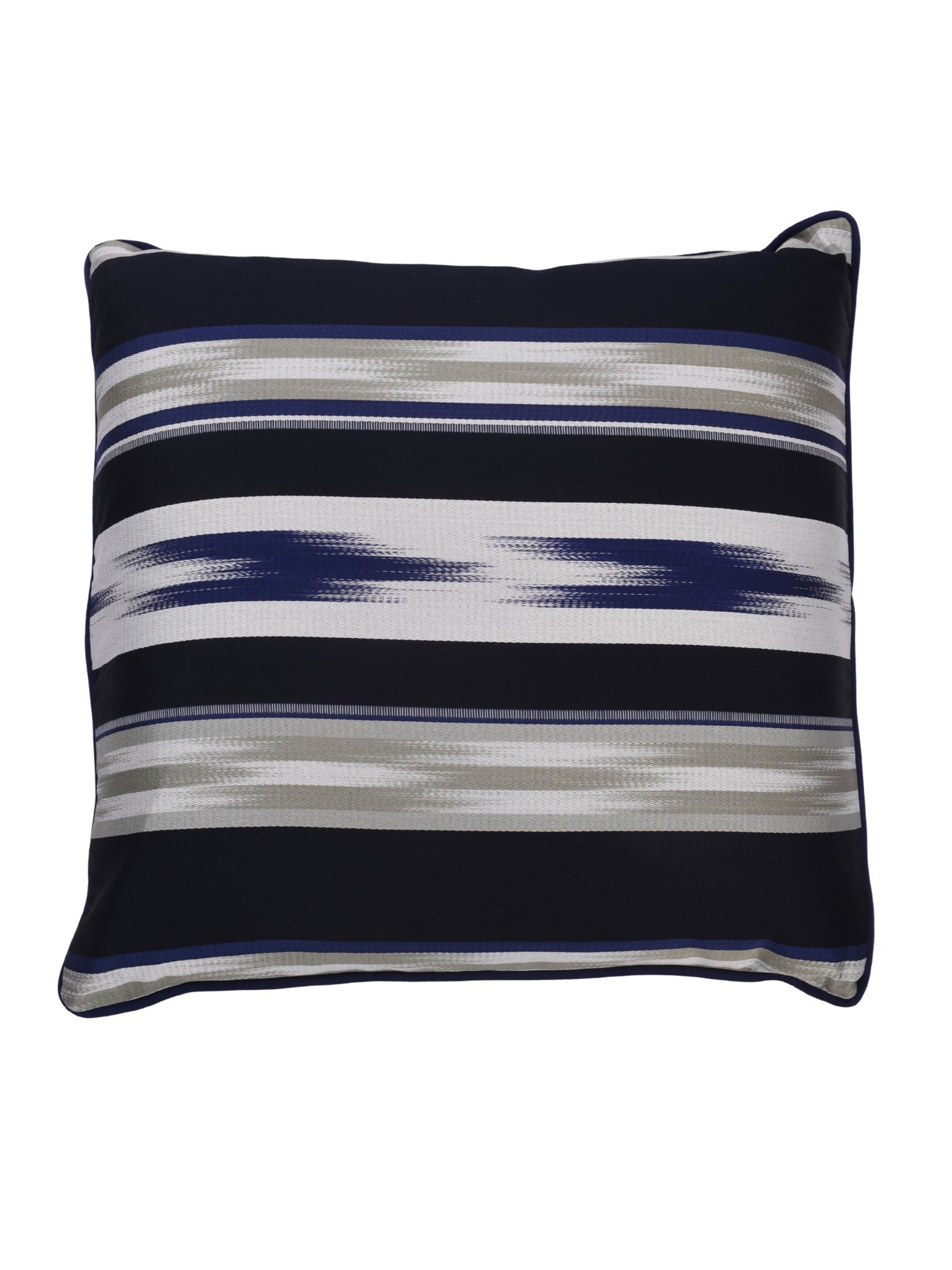 Kutnu large ikat pattern pillow