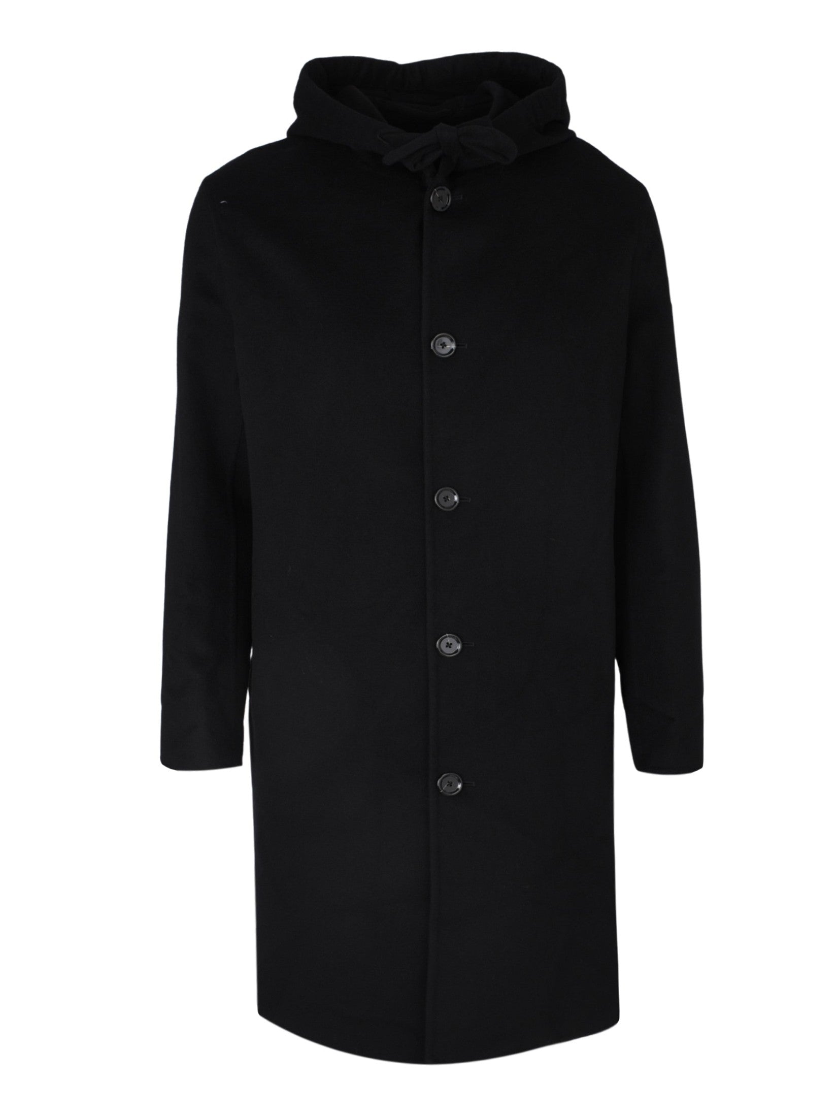 Man double overcoat