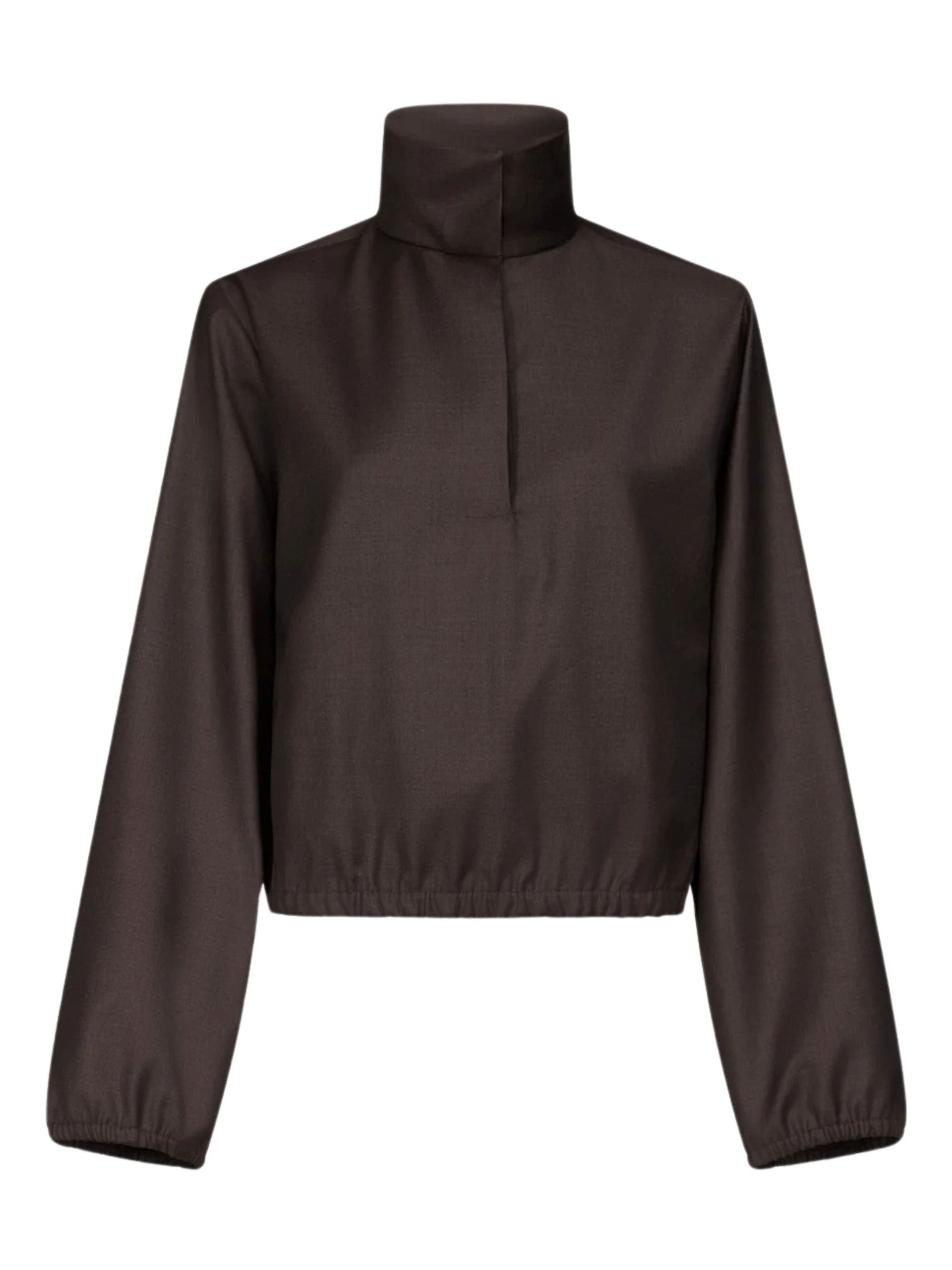 Zyla collar stand blouse