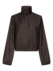 Zyla collar stand blouse