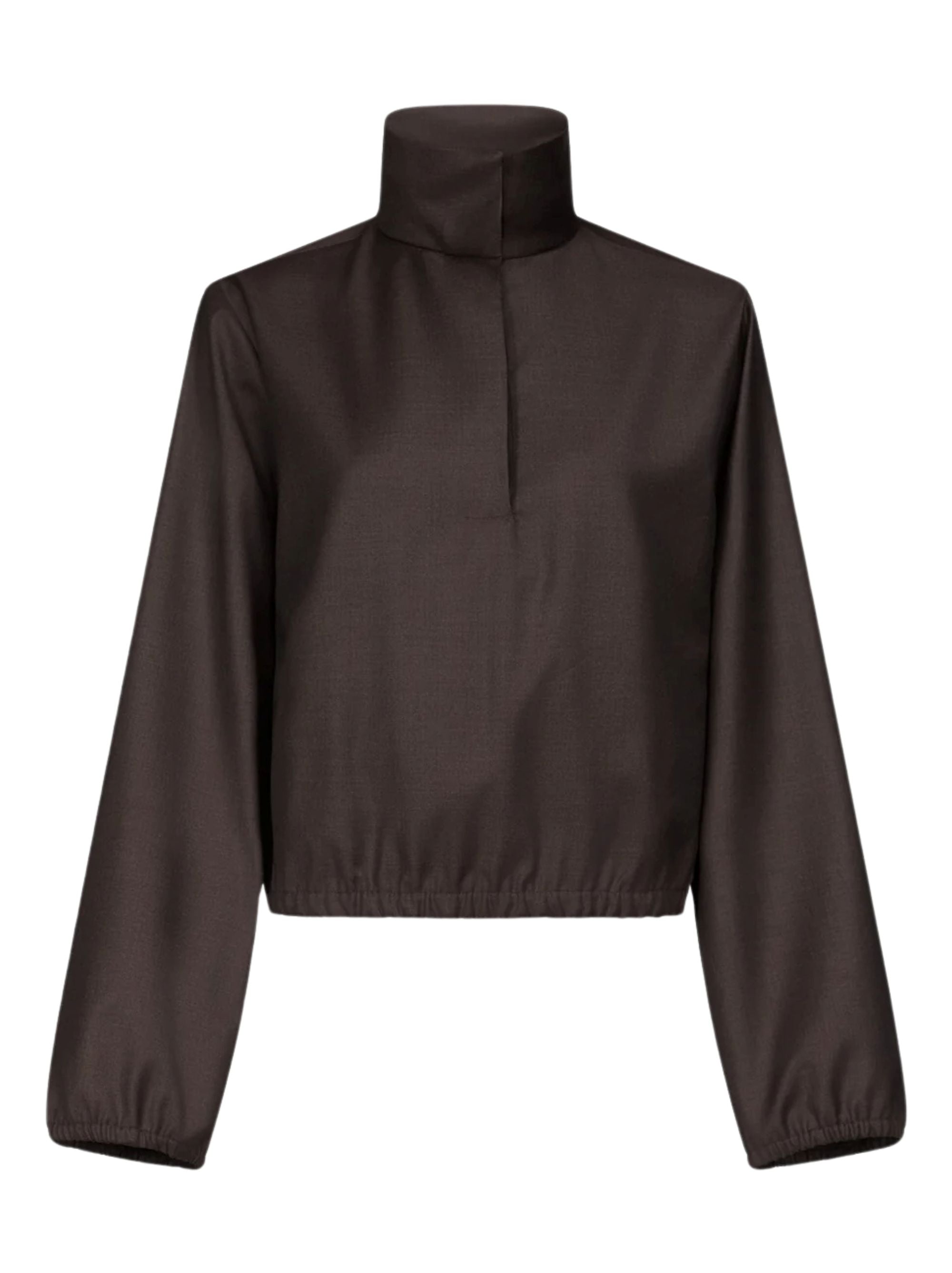 ZYLA COLLAR STAND BLOUSE