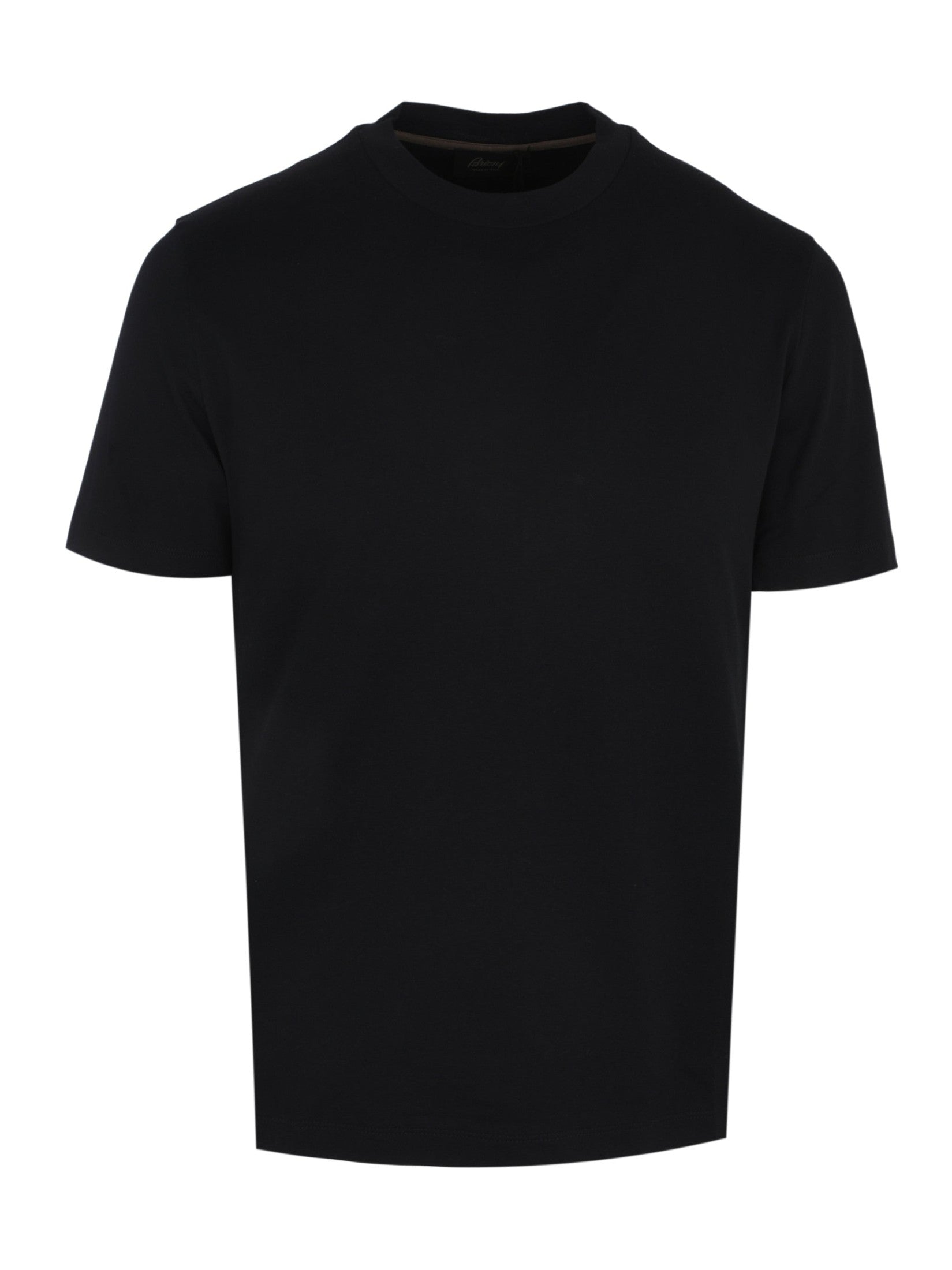 Gassed Cotton T-Shirt - Black