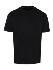 Gassed Cotton T-Shirt - Black