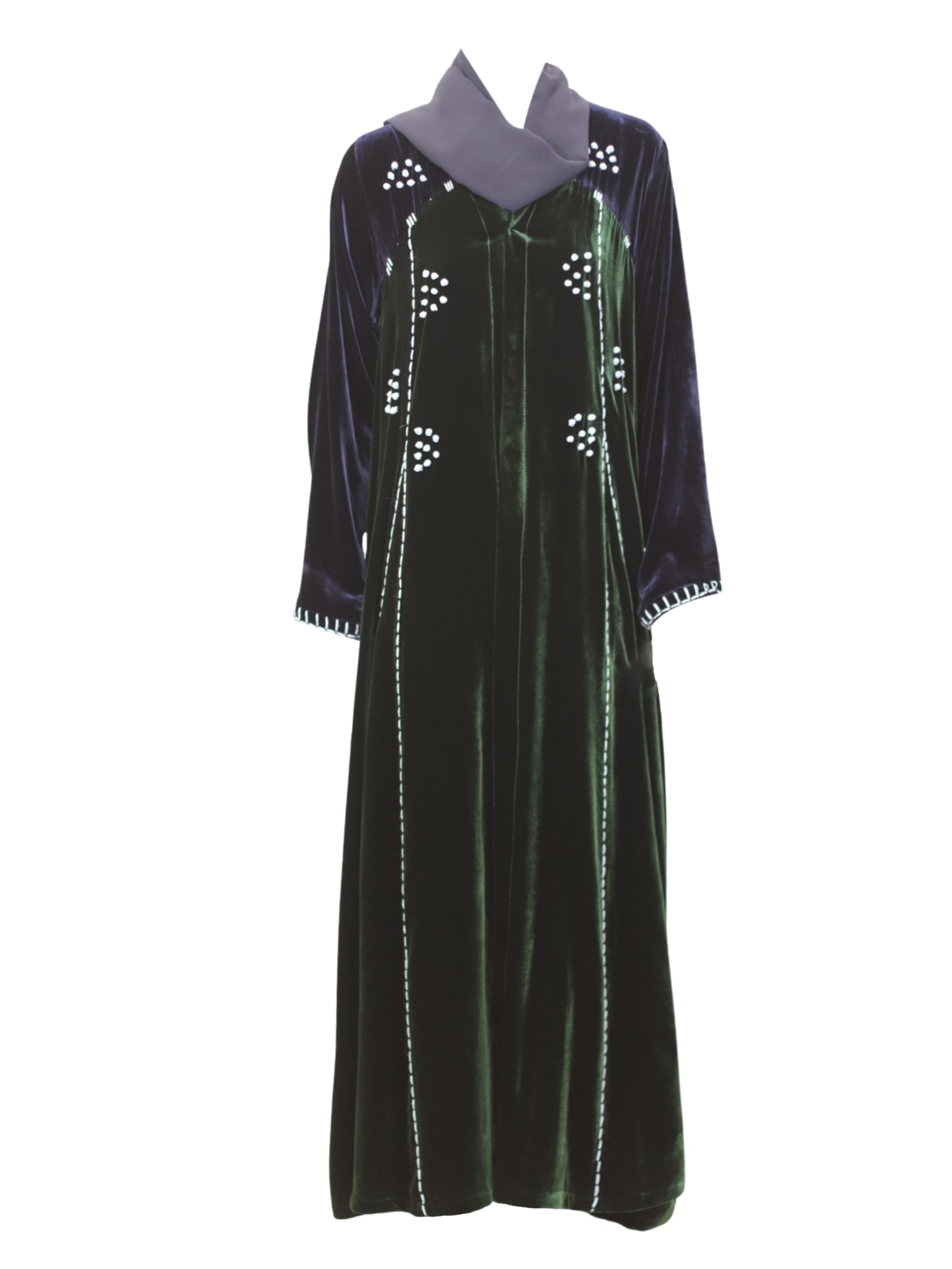 Velvet abaya