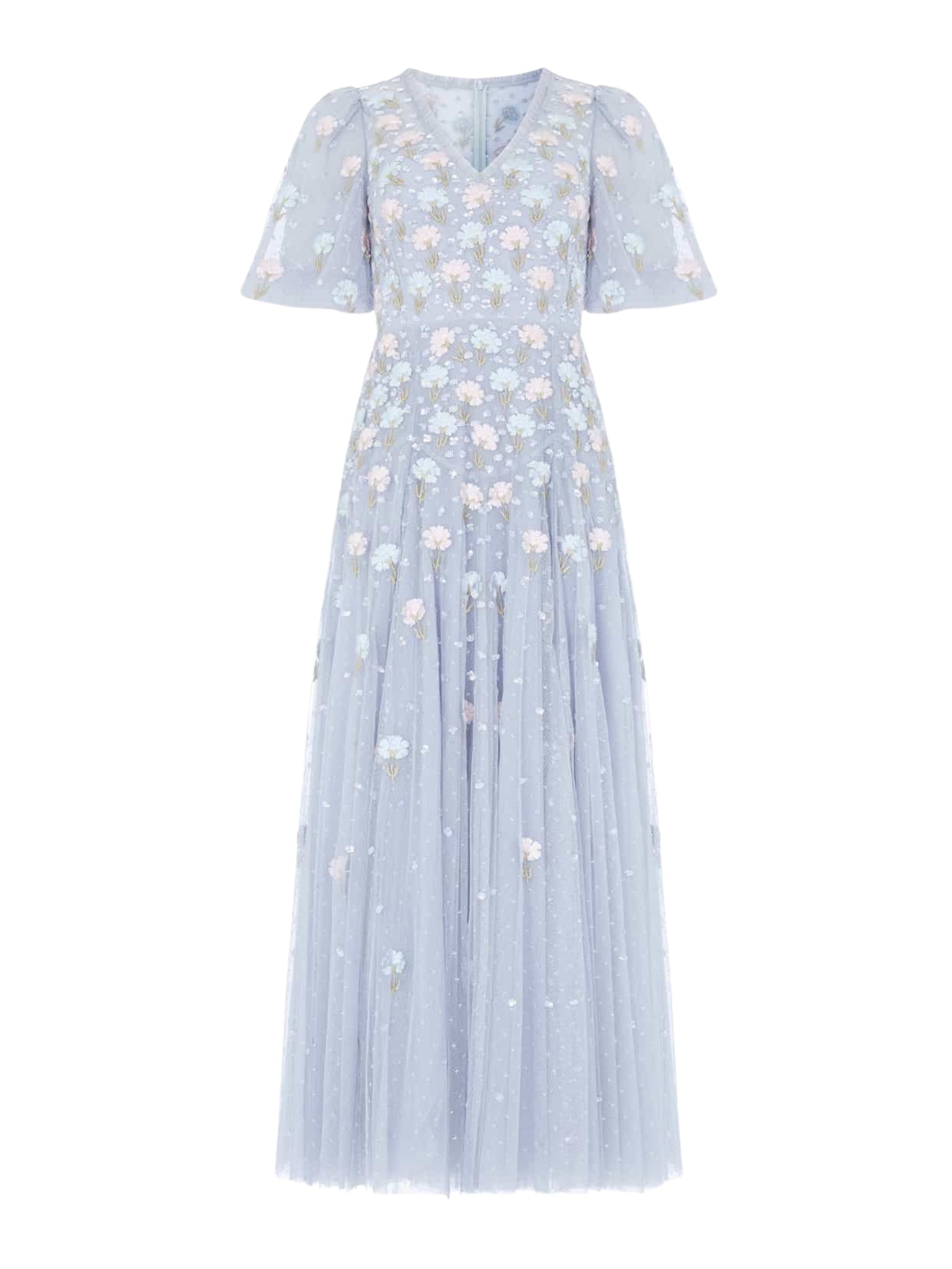 Dandelion ditsy ankle gown