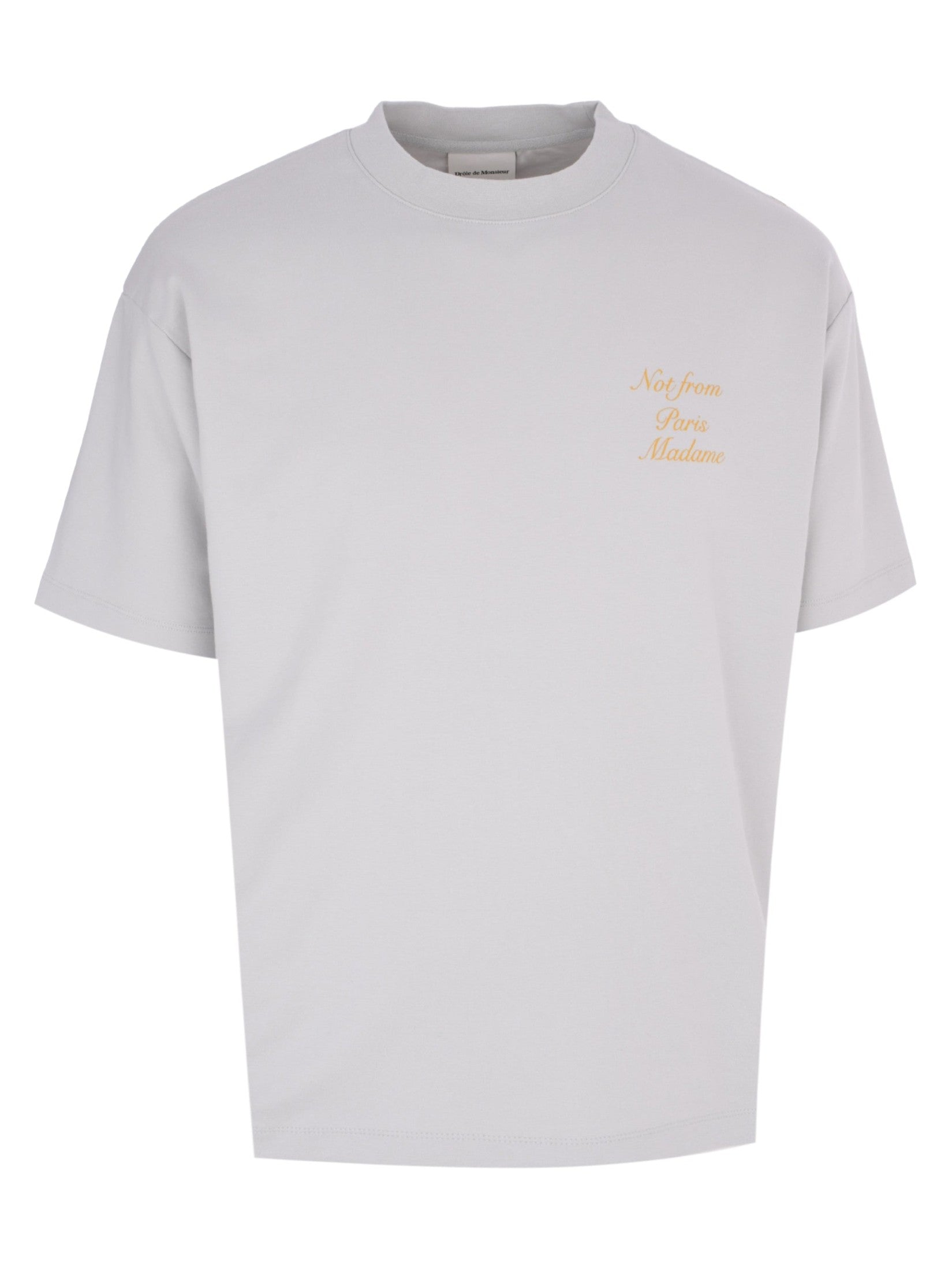 Le t-shirt slogan calligraphy