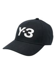 Y-3 logo cap black/talc