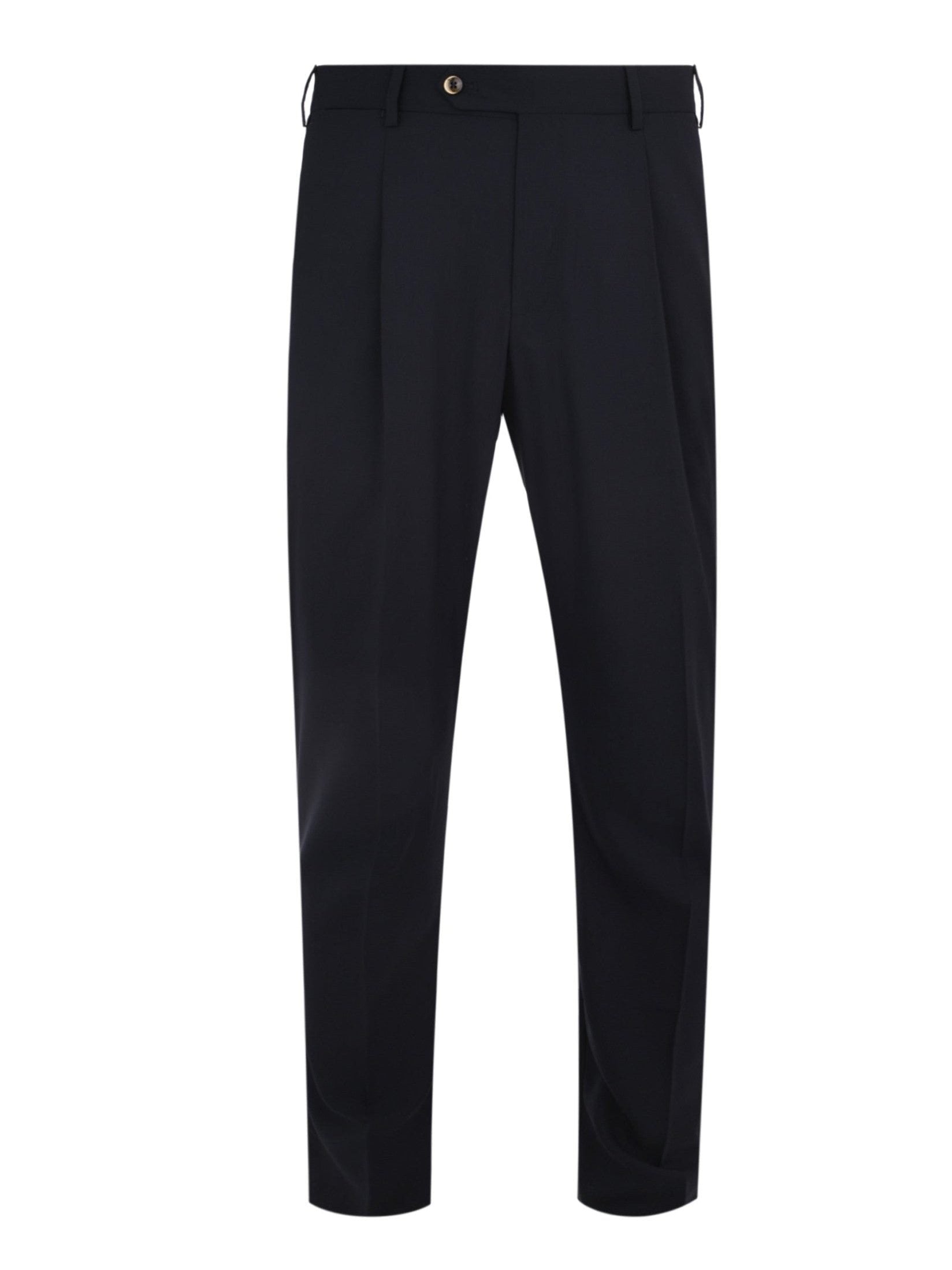 Pantalone union 1 pleat diagonal pockets unfinished b.