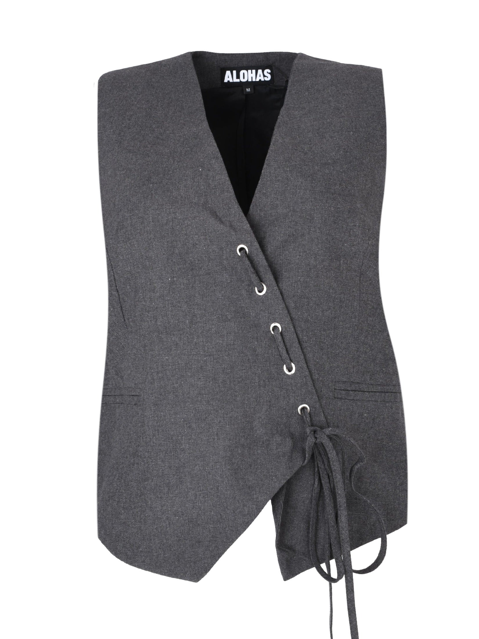 Sabre grey denim vest