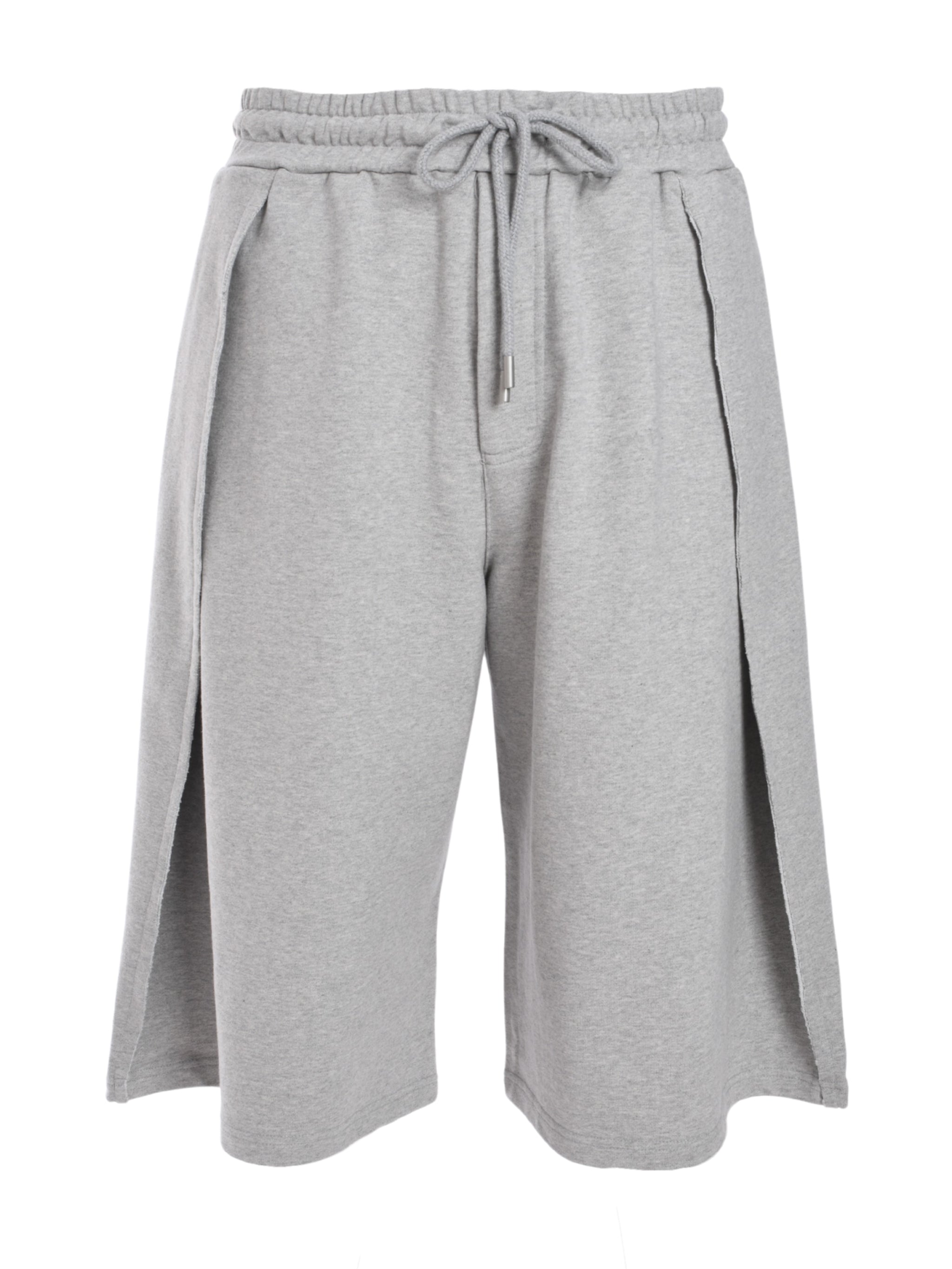 ONE TUCK JERSEY BERMUDA SHORTS