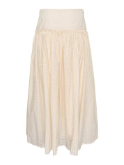 Nalla a-line midi skirt - Cowrie
