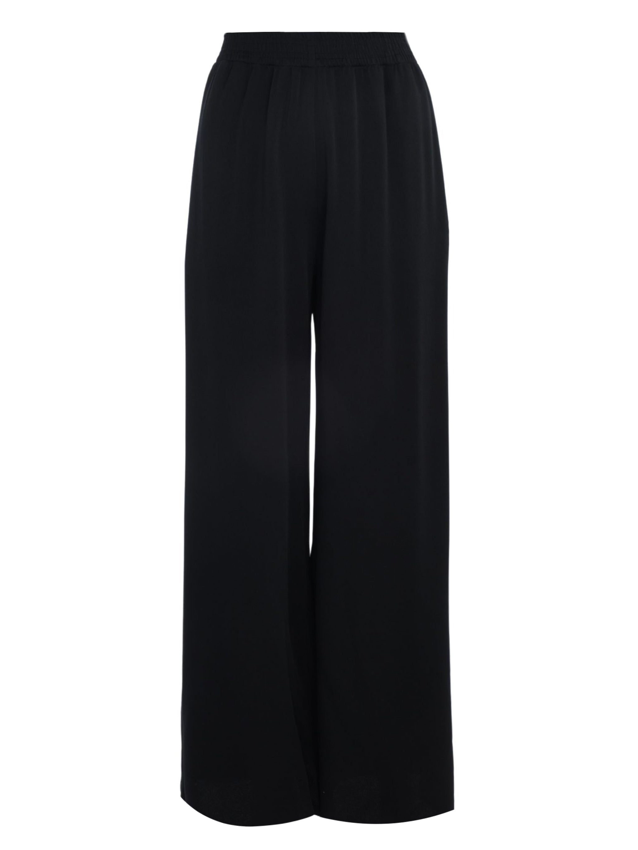 ENVER SATIN WIDE JOGGING TROUSERS