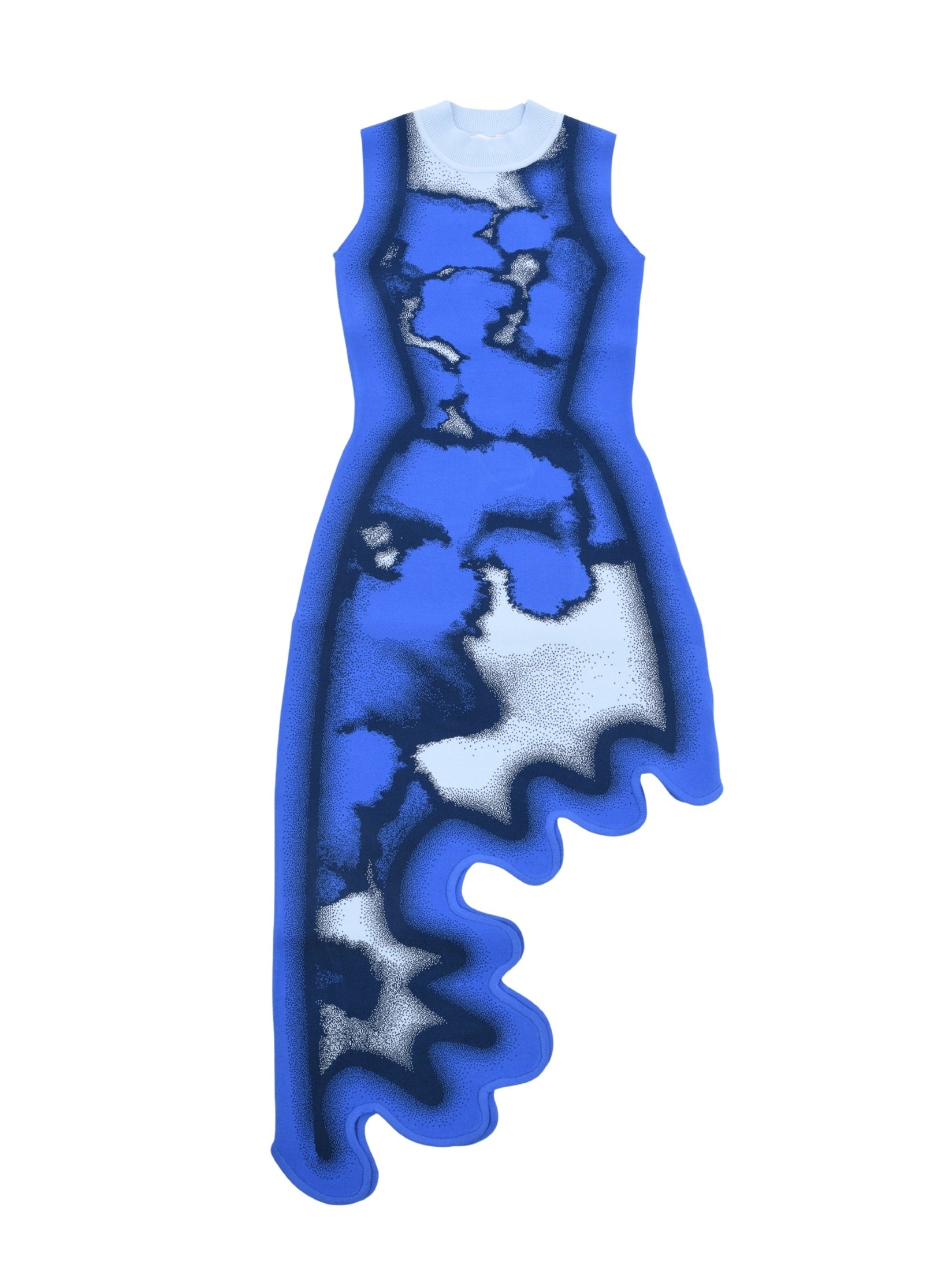 Brooklyn tie-dye wavy dress