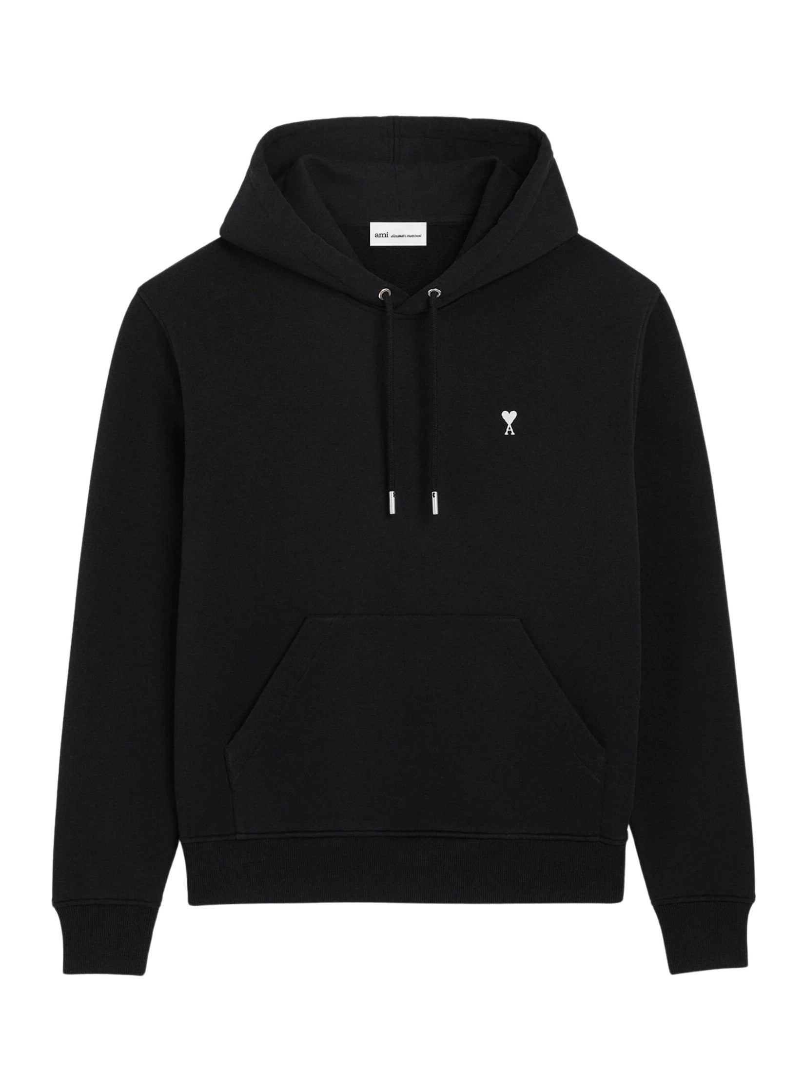 Hoodie with contrasted ami de coeur