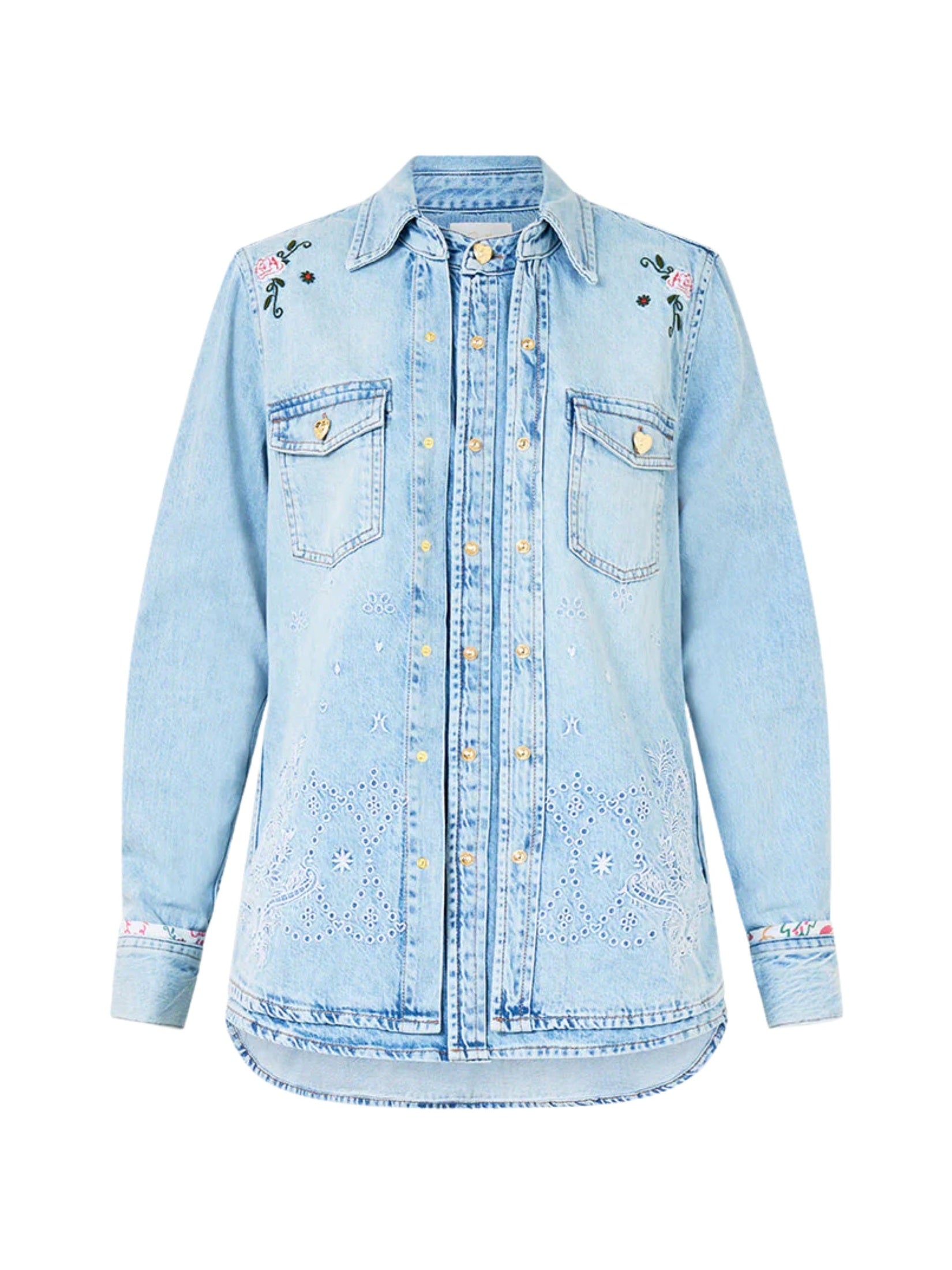 Sophy kitsch stitch relaxed shirt