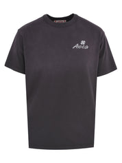 Aeca palm washed half sleeve tee