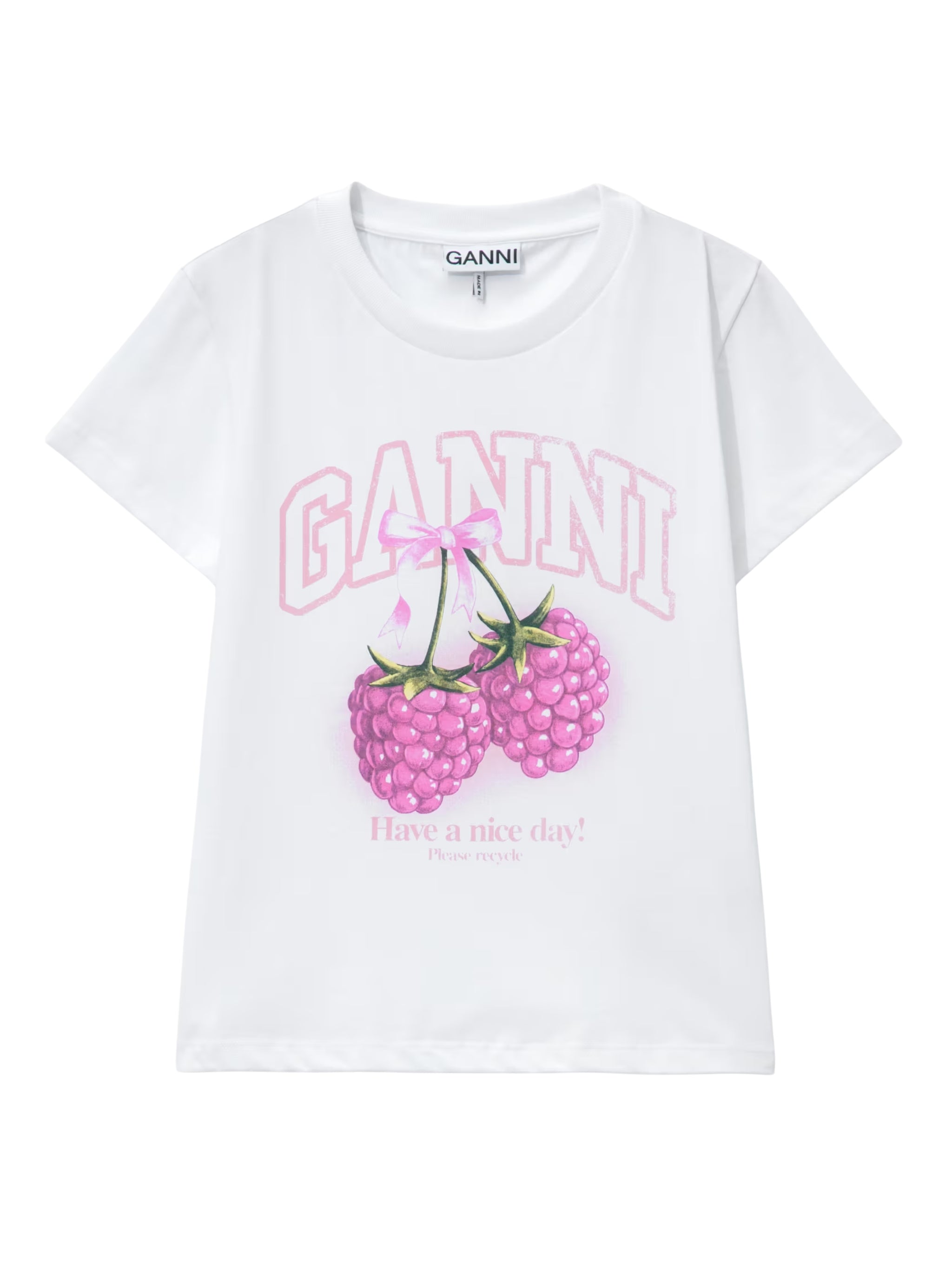 Baby fit t-shirt raspberry