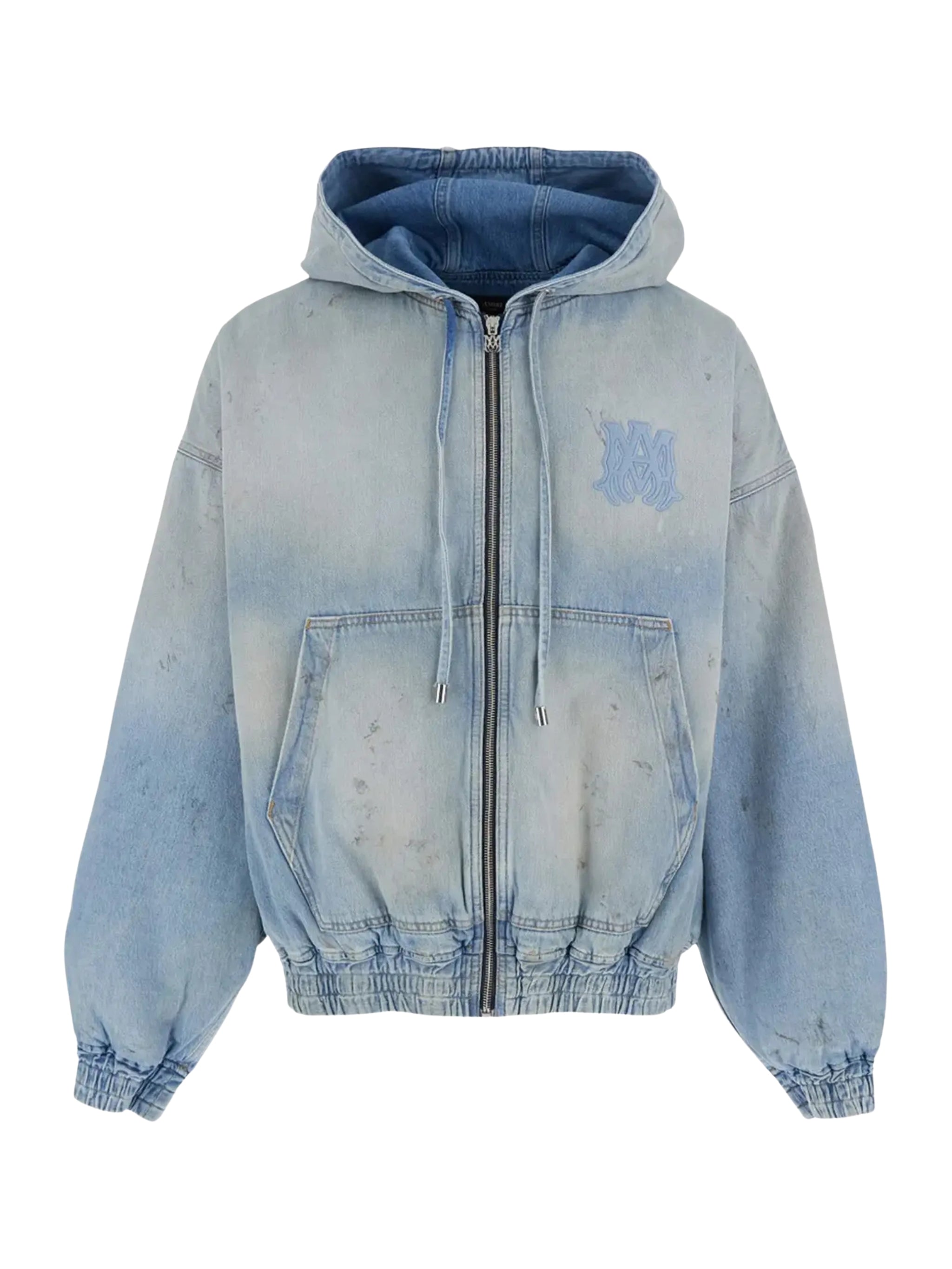 Ma Denim Zip Hoodie