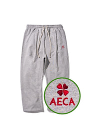 EVERYDAY AECA CLOVER STRAIGHT SWEAT PANTS-GREY