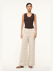 Lilia pant ivory multi