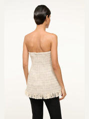 Silvia top ivory multi