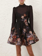 Valiant embellish mini dress