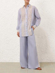 Everley lace trim pant