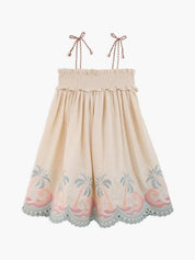 Tallow kids embroidery dress