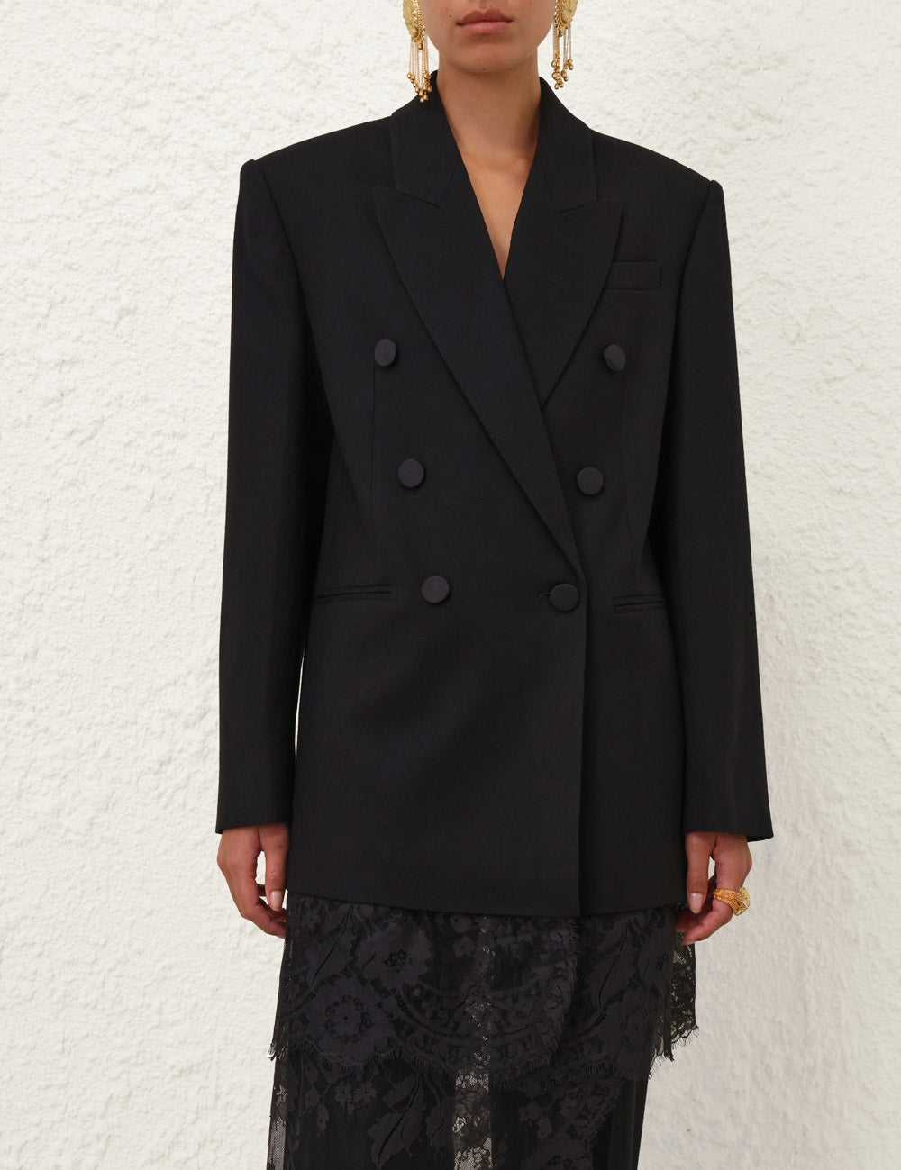 Valiant lace blazer