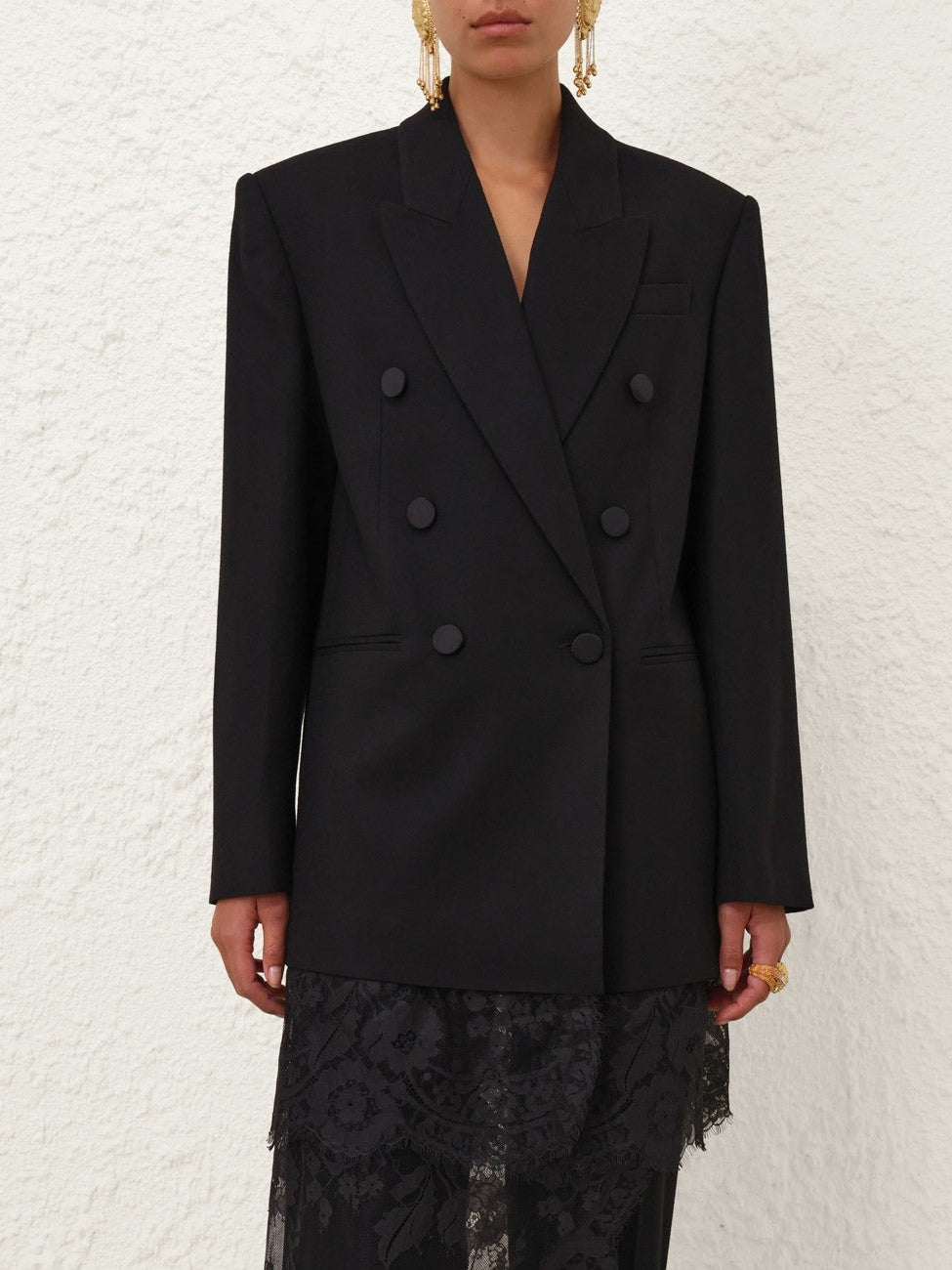 Valiant lace blazer