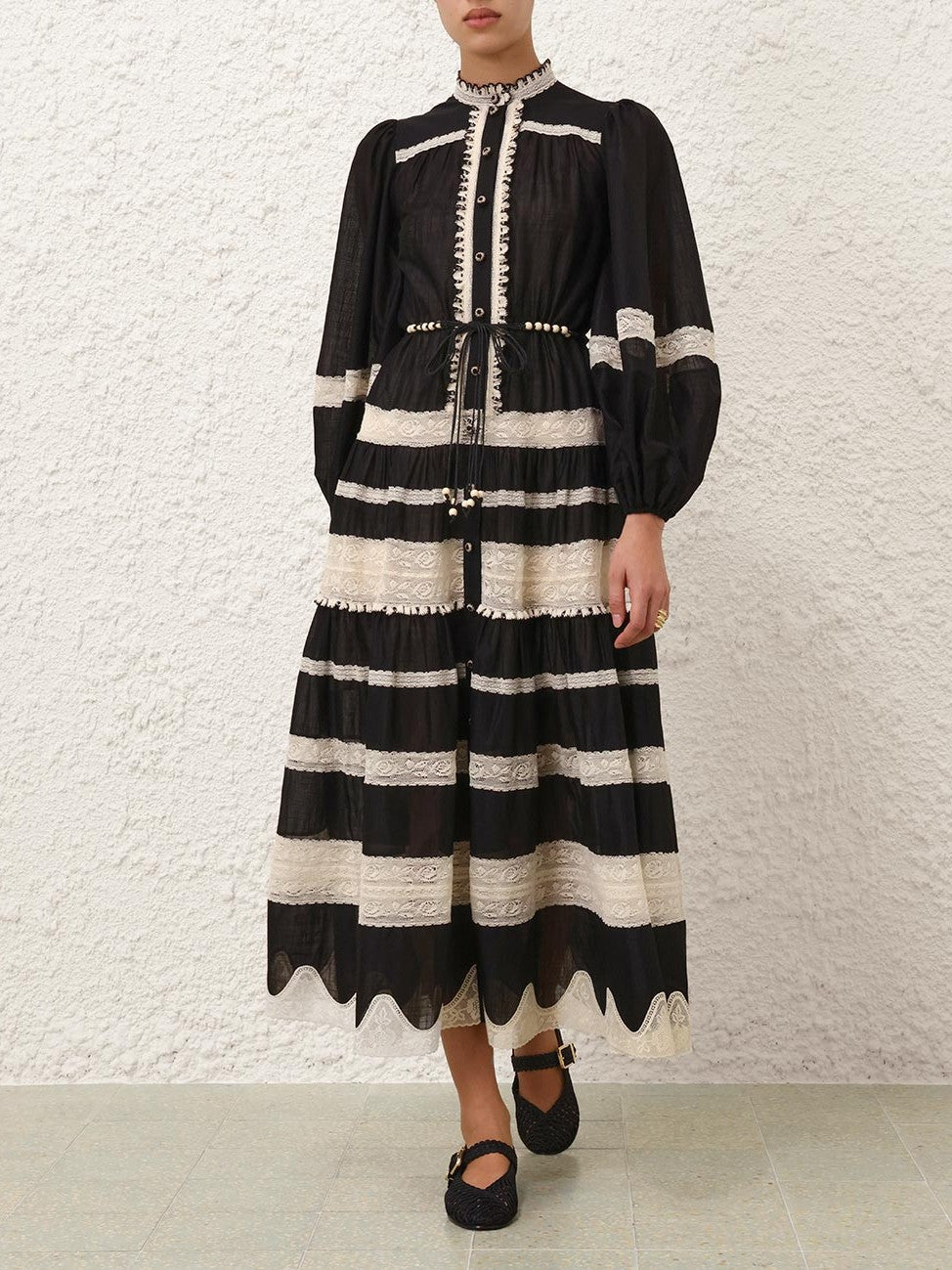 Rhiannon lace billow dress