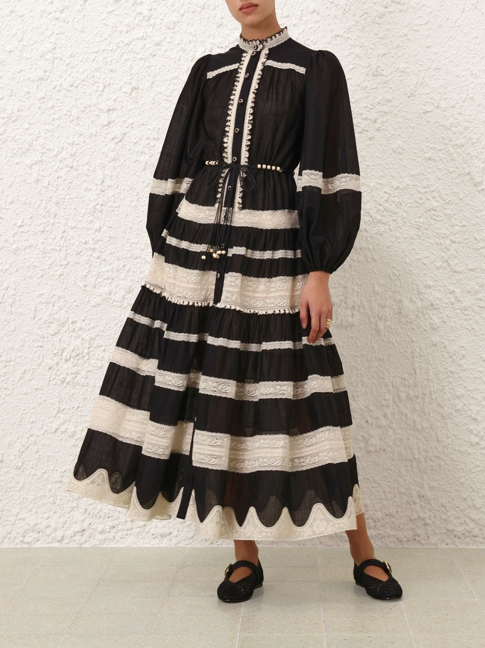 Rhiannon lace billow dress